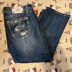 Miss Me crop jeans